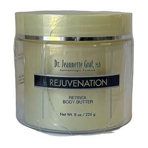 NIP Dr. Jeannette Graf, M.D. Rejuvenation Retinol Body Butter Net Wt 8 Oz/226g